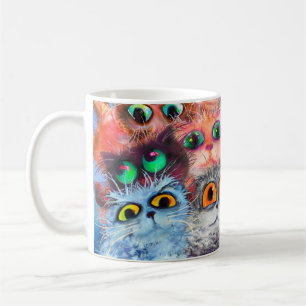 Das Set des portraitsabstrakten Hintergrundes von Kaffeetasse