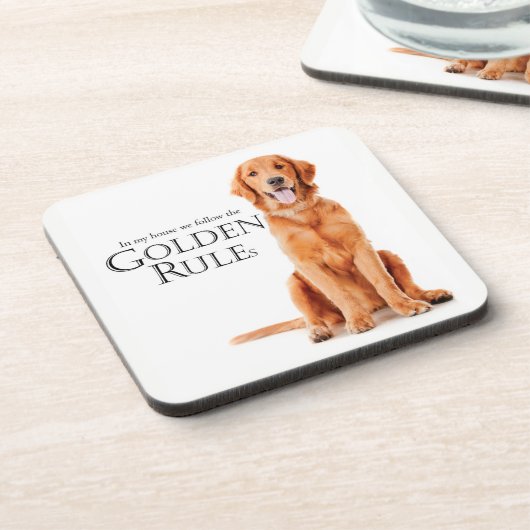 Das Set "Goldene Regeln" für den Untersetzer (Linke Seite)