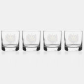 Das Set "Rancho"-Schuss Whiskyglas (Hinten)