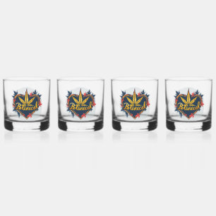 Das Set "Rancho"-Schuss Whiskyglas