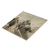 Das Sevang oder der Cockcha See, Transcaucasia, Fliese (Seite)