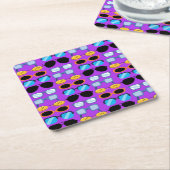 DAS SEYEWARE-MUSTER RECHTECKIGER PAPPUNTERSETZER (angewinkelt)