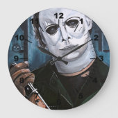 Das Shape-Gemälde von Alfred Fox Große Wanduhr (Vorderseite)