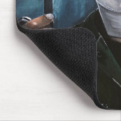 Das Shape-Gemälde von Alfred Fox Mousepad (Ecke)