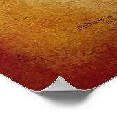 Das Shema Gebet (bis zu 30"x40") Poster (Ecke)