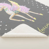 Das Sherpa Blanket verfügt über ein niedliches Ein Sherpadecke (3/4)