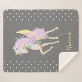 Das Sherpa Blanket verfügt über ein niedliches Ein Sherpadecke (Vorderseite (Horizontal))