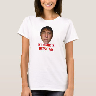 Das Shirt 2010 Frauen, mein Name ist Duncan
