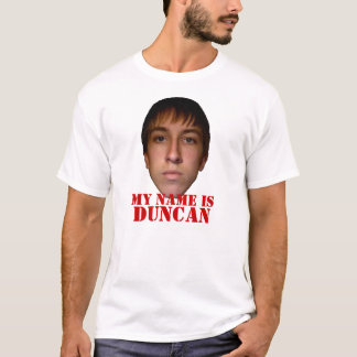 Das Shirt 2010 Männer, mein Name ist Duncan