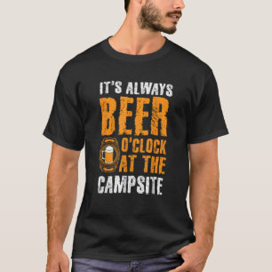 Das Shirt am Campingplatz ist immer ein Bier