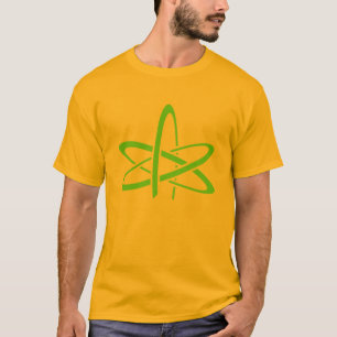 Das Shirt der atheistischen Atom-Männer