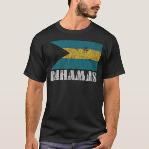 Das Shirt der Bahamas-Flagge Vintag Country Souven