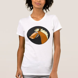 Das Shirt der Klavier-Pferdefrauen