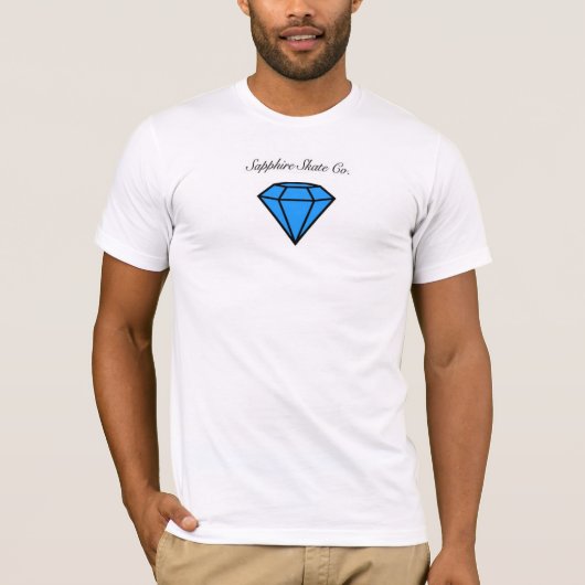 Das Shirt der kleinen Männer des Skatesaphirs (Vorderseite)