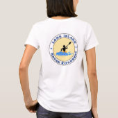 Das Shirt der Long- Islandkajak-Forscher-Frau (Rückseite)