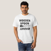 Das Shirt der lustigen Männer des hölzernen (Vorne ganz)