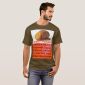 das Shirt der Männer der süßen Kartoffel (Vorne ganz)