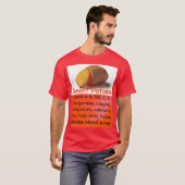 das Shirt der Männer der süßen Kartoffel (Vorne ganz)