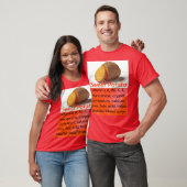 das Shirt der Männer der süßen Kartoffel (Unisex)