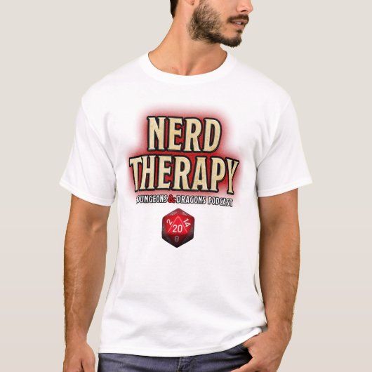 Das Shirt der Nerd-Therapie-Männer (Vorderseite)