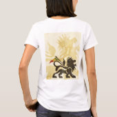 Das Shirt der Rasta Löwe-Frauen (Rückseite)