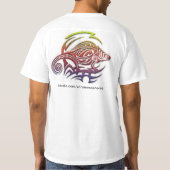 Das Shirt der Stammes- Chamäleonmänner (Rückseite)