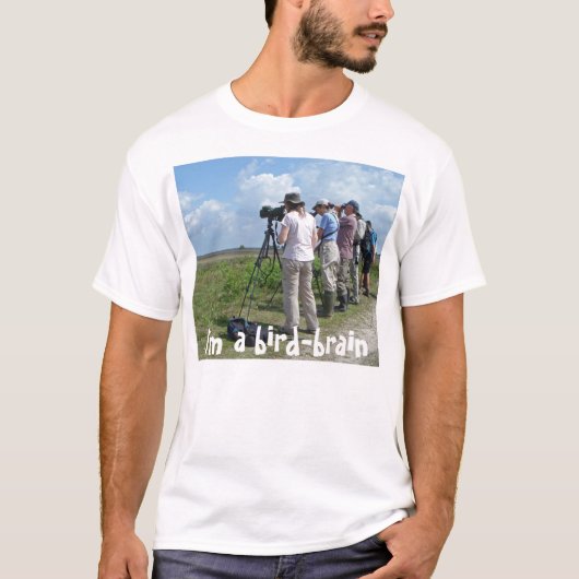 das Shirt der Vogel-Beobachter (Vorderseite)