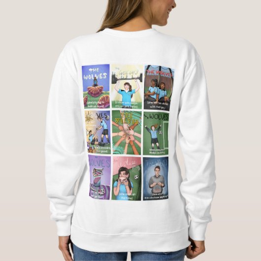 Das Shirt der Wölfe (Rückseite)