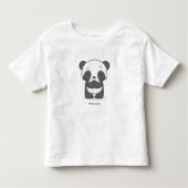 Das Shirt des glücklichen Panda-Kleinkindes (Vorderseite)