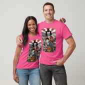 Das Shirt des letzten Drachen-Glow-Poster (Unisex)