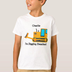Das Shirt des Planierraupen-Kindes