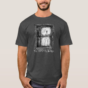 Das Shirt des verkrüppelten Mannes ohne Ärmel