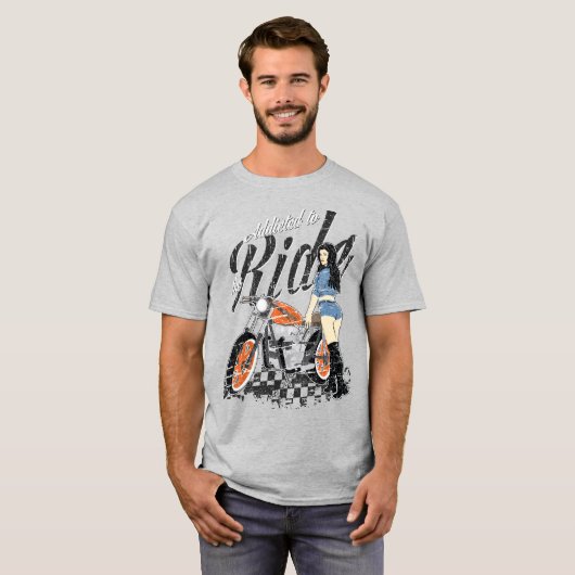 Das Shirt für Motorräder (Vorne ganz)