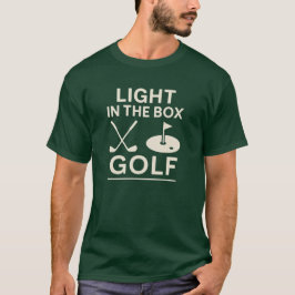 Das Shirt ist stilvoll für Golfer