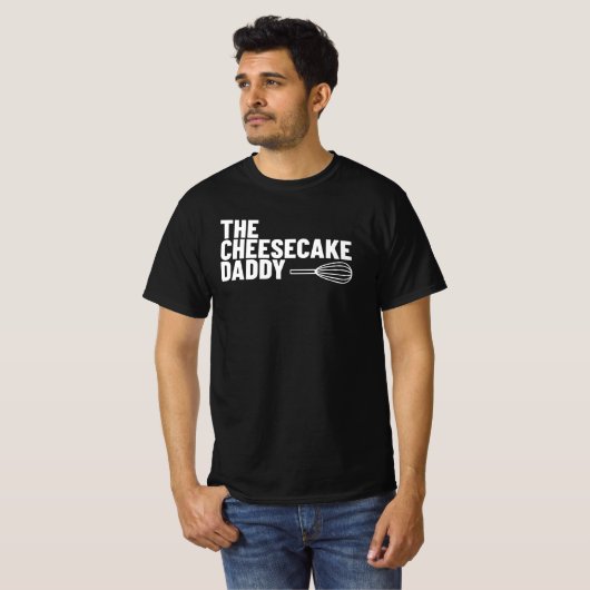 Das Shirt Käsekuchen Daddy (Vorne ganz)