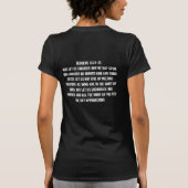 Das Shirt Lampstand Frauen (Rückseite)