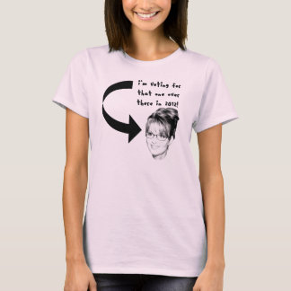 Das Shirt lustiger Frauen Sarahs Palin 2012