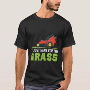 Das Shirt mit dem Rasenmäher "Funny Lawn Mower" is