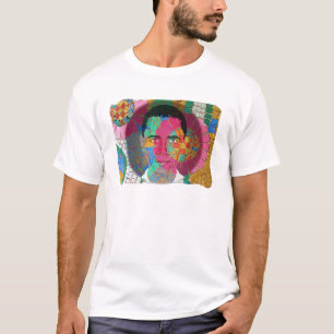 Das Shirt Obama-Mosaikfliese Frau