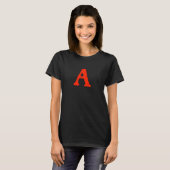 Das Shirt "Scarlet Letter T" (Vorne ganz)