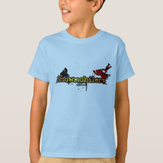 das Shirt Snowmobilers.com-Kinder