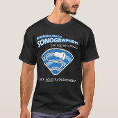 Das Shirt Superhero Sonographer Männer (Vorderseite)