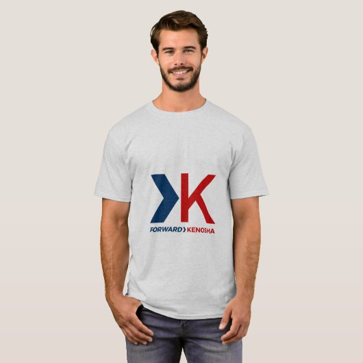 Das Shirt VorwärtsKenosha Männer (Vorne ganz)