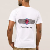 Das Shirt Wags4Tags Männer (Rückseite)