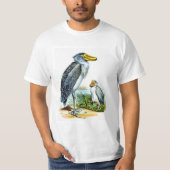 Das Shoebill (Balaeniceps rex) T-Shirt (Vorderseite)