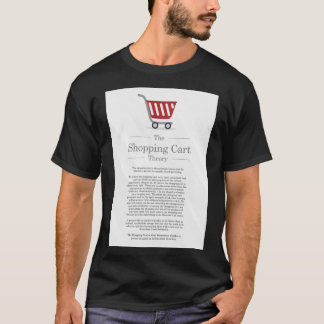 Das Shopping Cart Theory Sign Poster T-Shirt