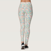 Das Shore NJ Beach Themed Leggings (Rückseite)