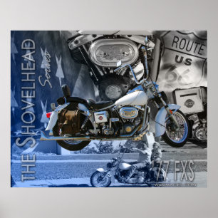 Das Shovelhead 1977 des JRS Poster