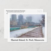 Das Showboat Minnesota Centennial Postkarte (Vorne/Hinten)