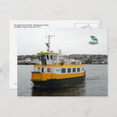 Das Shuttle-Boot Angvik Postkarte (Vorne/Hinten)
